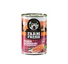 Farm Fresh Losos a sleď s hráškem a brusinkami